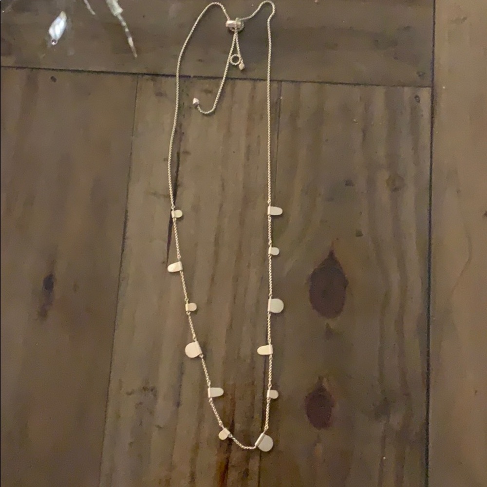 Gold adjustable Kendra Scott necklace